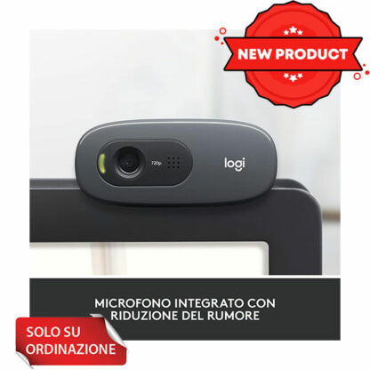 Logitech C270 Webcam HD, 720p/30fps