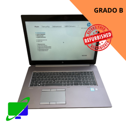 HP ZBOOK 17 G5 17,3″ CORE I5-8400H RAM 32GB 512GB SSD WINDOWS 11 PRO NVIDIA QUADRO P2000 4GB GRADO B